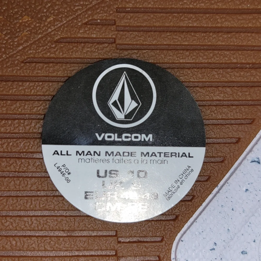 Volcom V.Co Draft Sport Sandals Black Water Friendly Comfort Foam Size 10 NWT